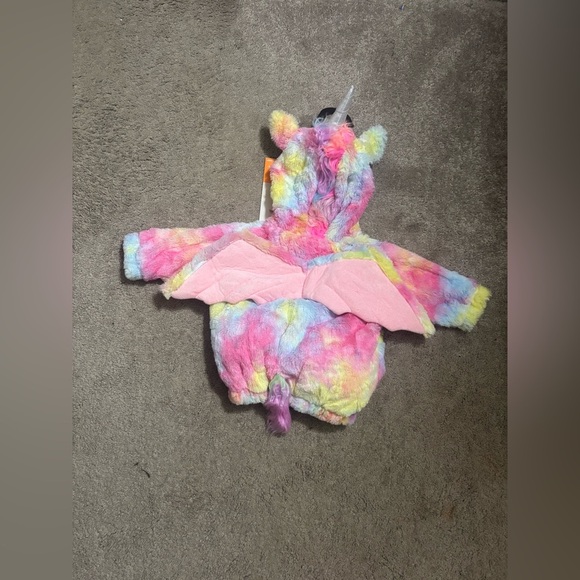 NEW Infant Girls Pink Yellow & Orange Hooded Pullover Plush Unicorn
0-6Months - Picture 2 of 5